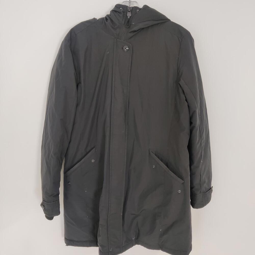 Zara Women's Size Large Winter Jacket in Black Cold Weather Fall